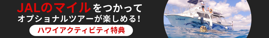 ハワイアクティビティ特典